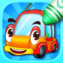 Kids Color Book: Cars - Educational Coloring & Painting Game Design for Kids and Toddler