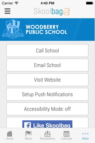 Woodberry Public School - Skoolbag screenshot 4