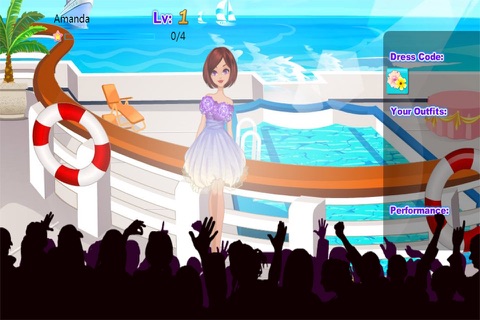 Western Shopaholic Beach Models Dress Up Game screenshot 3