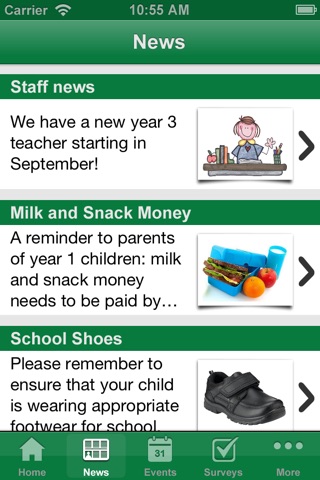 Leesland Federation Infant and Junior Schools screenshot 2