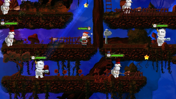 Superhero Santa - 2D Platformer Christmas Game With Santa Claus screenshot-3