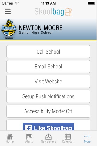 Newton Moore Senior High School - Skoolbag screenshot 4