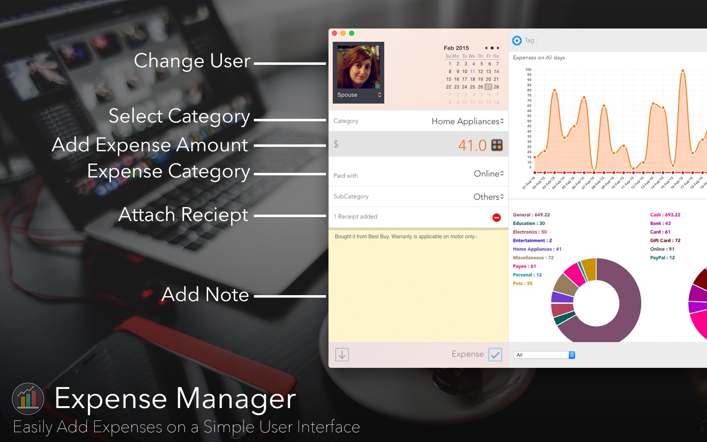 ‎Expense Manager on the Mac App Store
