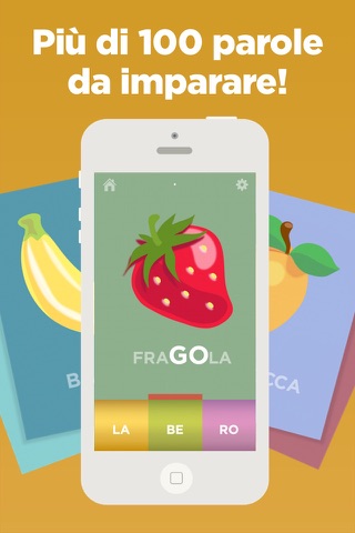 Abbiccì del cibo - Imparare a leggere è un gioco screenshot 2