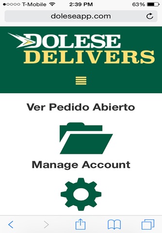 Dolese Ordering Solutions screenshot 2