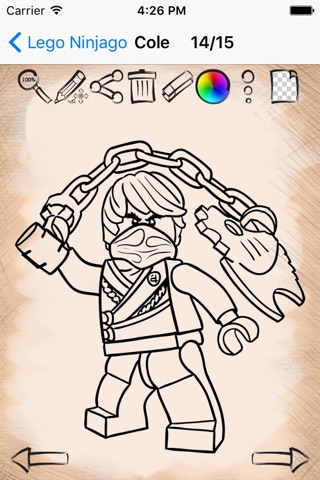 Learning To Draw Lego Ninjago Fighters Edition screenshot 4