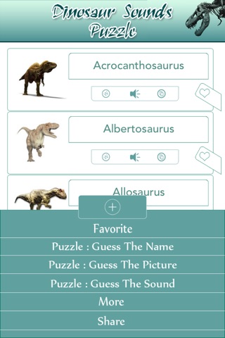 Dinosaur Wiki + Sounds  & Puzzle screenshot 3