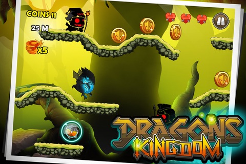 Dragons Kingdom (Premium) – Dark Badlands Dragon Era Limbo Monster Game screenshot 2