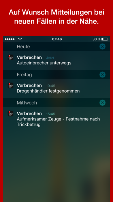 Verbrechen - echte Ta... screenshot1