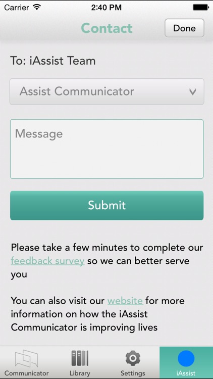 iAssist Communicator screenshot-4