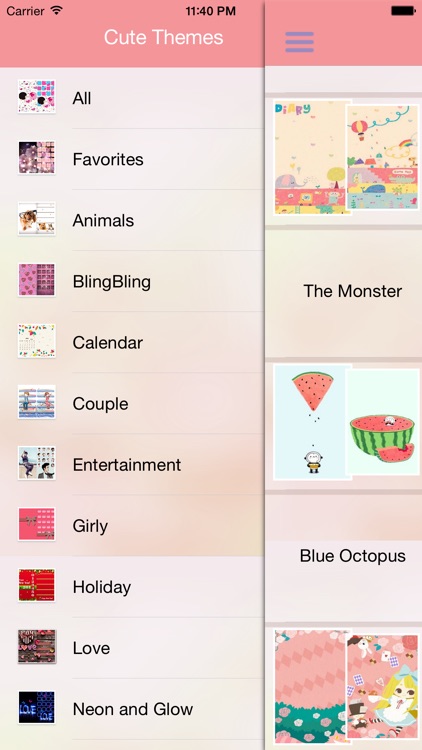 Lovely Themes screenshot-4