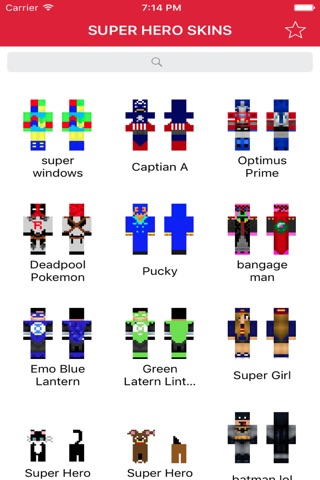 Super Hero Skins for Minecraft PE (Best Skins HD for Pocket Edition) screenshot 4