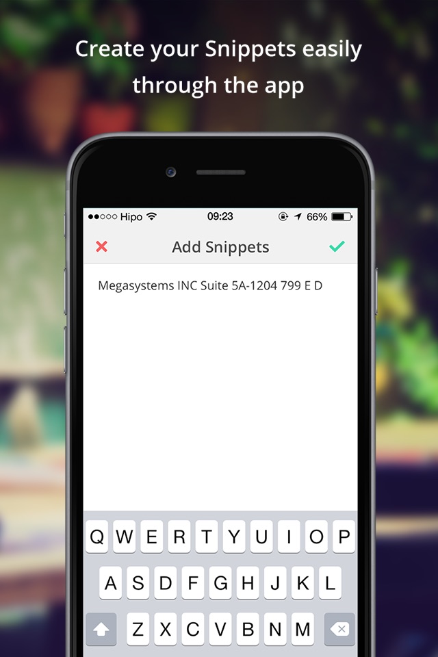 Snipboard - Keyboard for custom text snippets screenshot 2