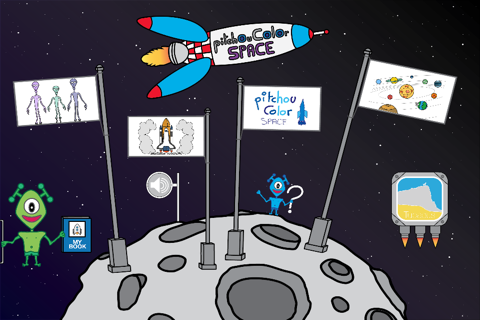 pitchou Space : drawing and painting in space ! screenshot 3