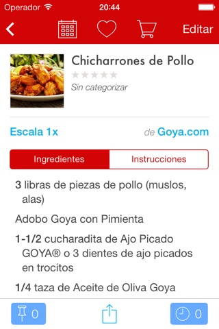 Paprika Recipe Manager for iPhone screenshot 2