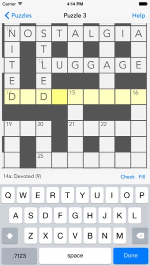 Four Down: Beautiful Crosswords(圖2)-速報App