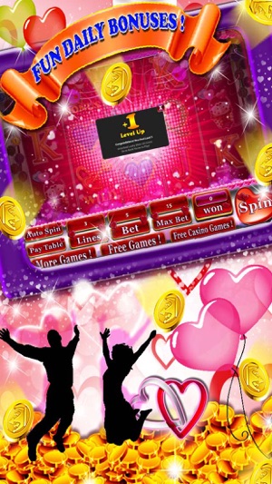 Valentine's Day Slots : Free Slot Machine Game with Big Hit (圖3)-速報App