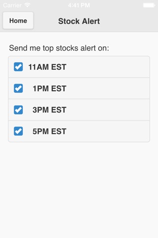 TopStockAlert screenshot 3