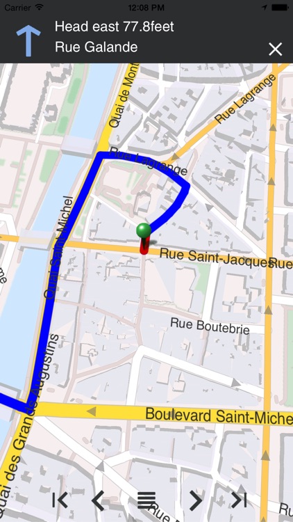 Paris - Offline Map & City Guide (w/metro!)