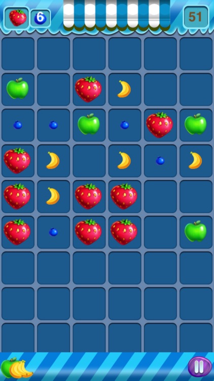 Fruit Diminshing Free - A Cute Puzzle Game