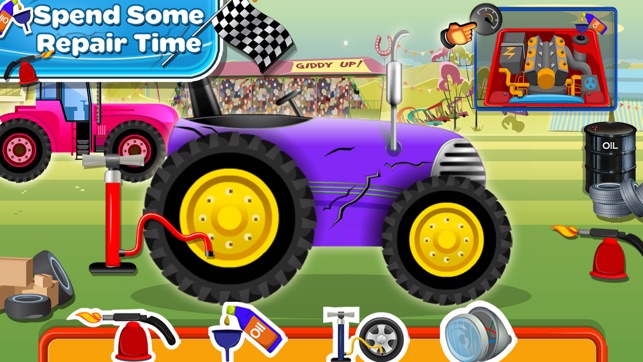 Racing Tractor Simulator Spa & Salon(圖2)-速報App