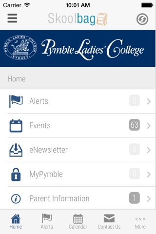 Pymble Ladies' College - Skoolbag screenshot 2