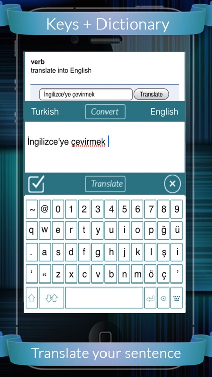 Turkish Eng Dic + Keys (English to Turkish & Turkish to English)