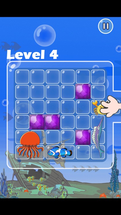 The Boy Caught A Crab Free - A Cute Animal Puzzle Challenge Game screenshot-3