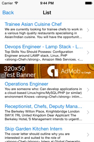 Job Search screenshot 2