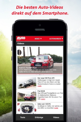 AUTO ZEITUNG - Tests & Fahrberichte, Erlkönige, Autokauf, Motorsport & Tuning screenshot 2