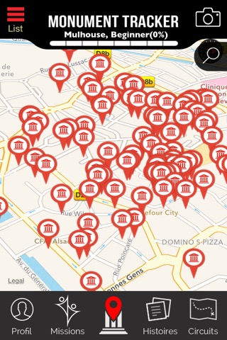 Mulhouse Guide Monument Tracker screenshot 2