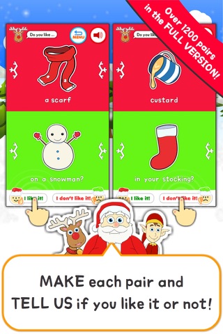 Santa’s Crazy Christmas Mix & Match Lite screenshot 3