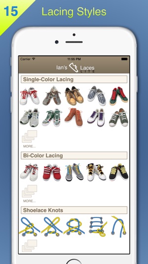 Ian's Laces - How to tie and lace shoes (Lite)(圖1)-速報App