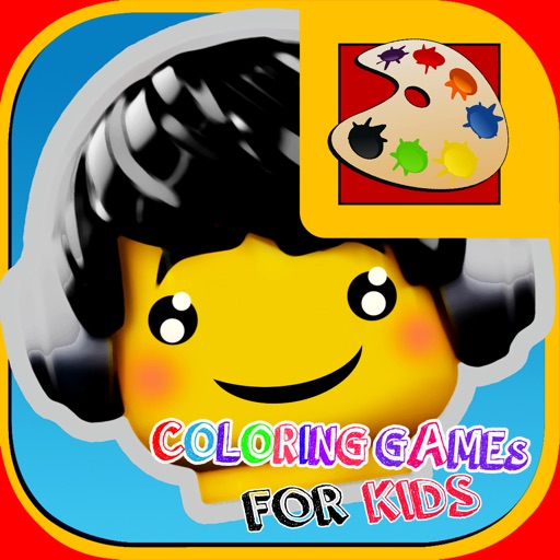 Kids Coloring Books For Lego Version icon