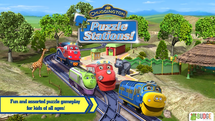 Chuggington Puzzle Stations! - Educational Jigsaw Puzzle Game for Kids screenshot-0