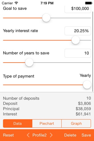 Savings Calculator - Quickly Calculate Your Savings Numbers screenshot 4