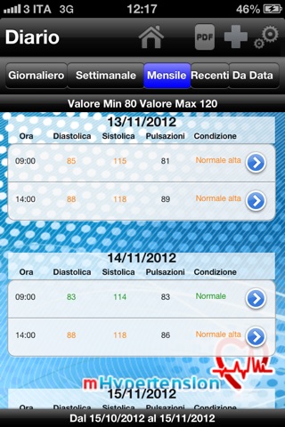 mHypertension screenshot 2