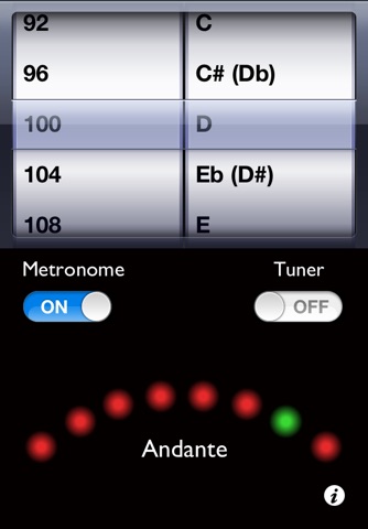 MetroTuner screenshot 2