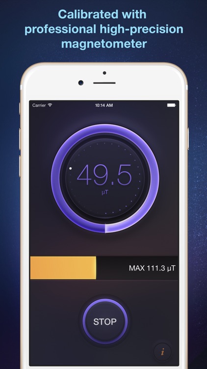 Tesla Meter - magnetic and gauss field measurement tool and metal detector