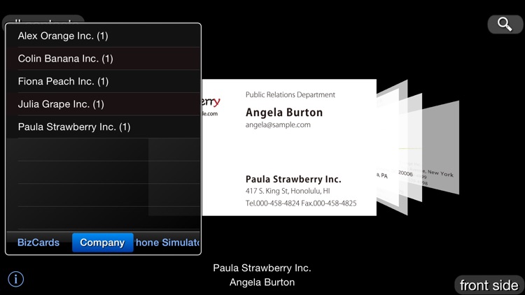 Biz.Cards screenshot-3