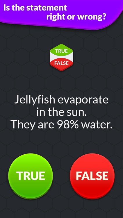 True or False: Quiz Battle