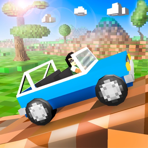 Cube Jeep: Hill Race 3D Full icon