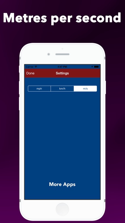Speedometer: speed detection in miles per hour, kilometers per hour and meters per second screenshot-4