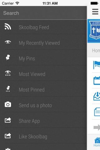 St Thomas the Apostle Primary Kambah - Skoolbag screenshot 2