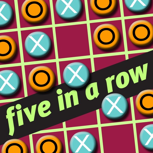Beyond Tic Tac Toe - Get Five-in-a-row with Friends, solve Gomoku puzzles, or beat the computer Free iOS App