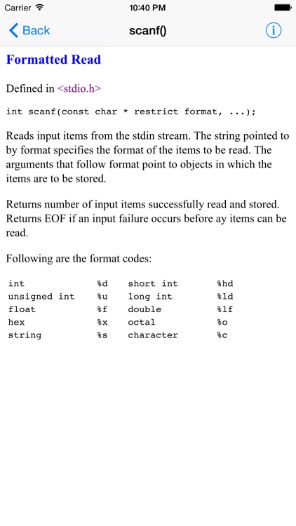 C Standard Library screenshot-3