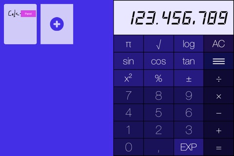 CalcPanel+ screenshot 2
