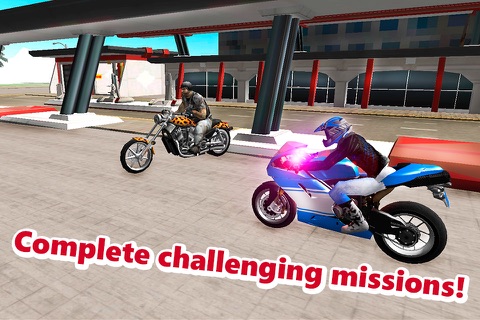 Cop Chase: Bike Pursuit 3D Free screenshot 3