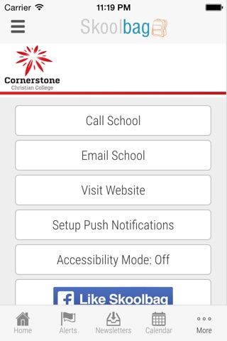 Cornerstone Christian College - Skoolbag screenshot 4