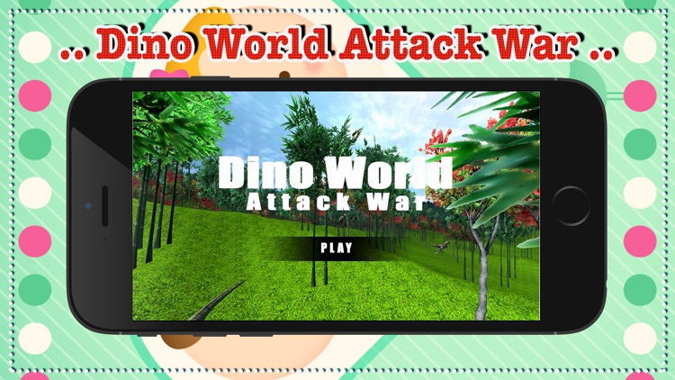 dinosaur world attack war